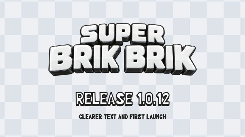 Super Brik Brik: Release 1.0.12